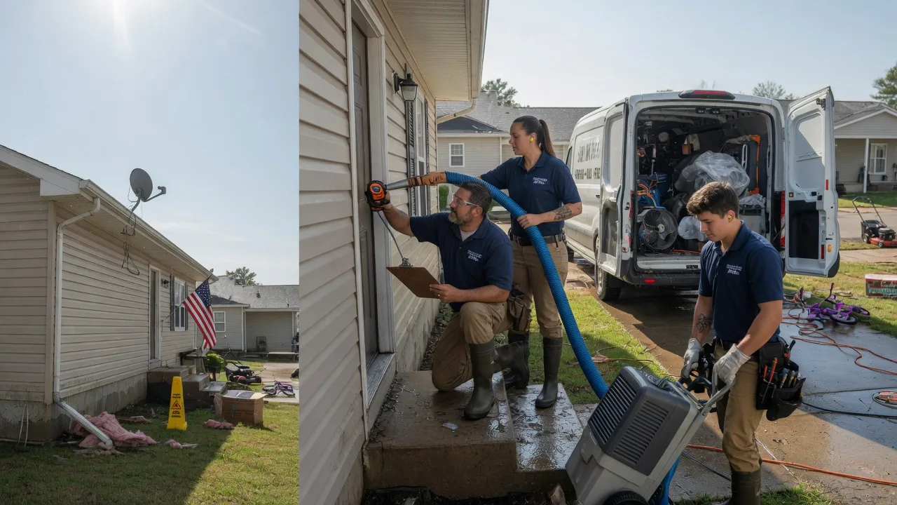 Ceiling Water Damage Restoration in Burlington, CT near me